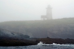 Libby Island Light is in One of the Foggiest Areas in Maine